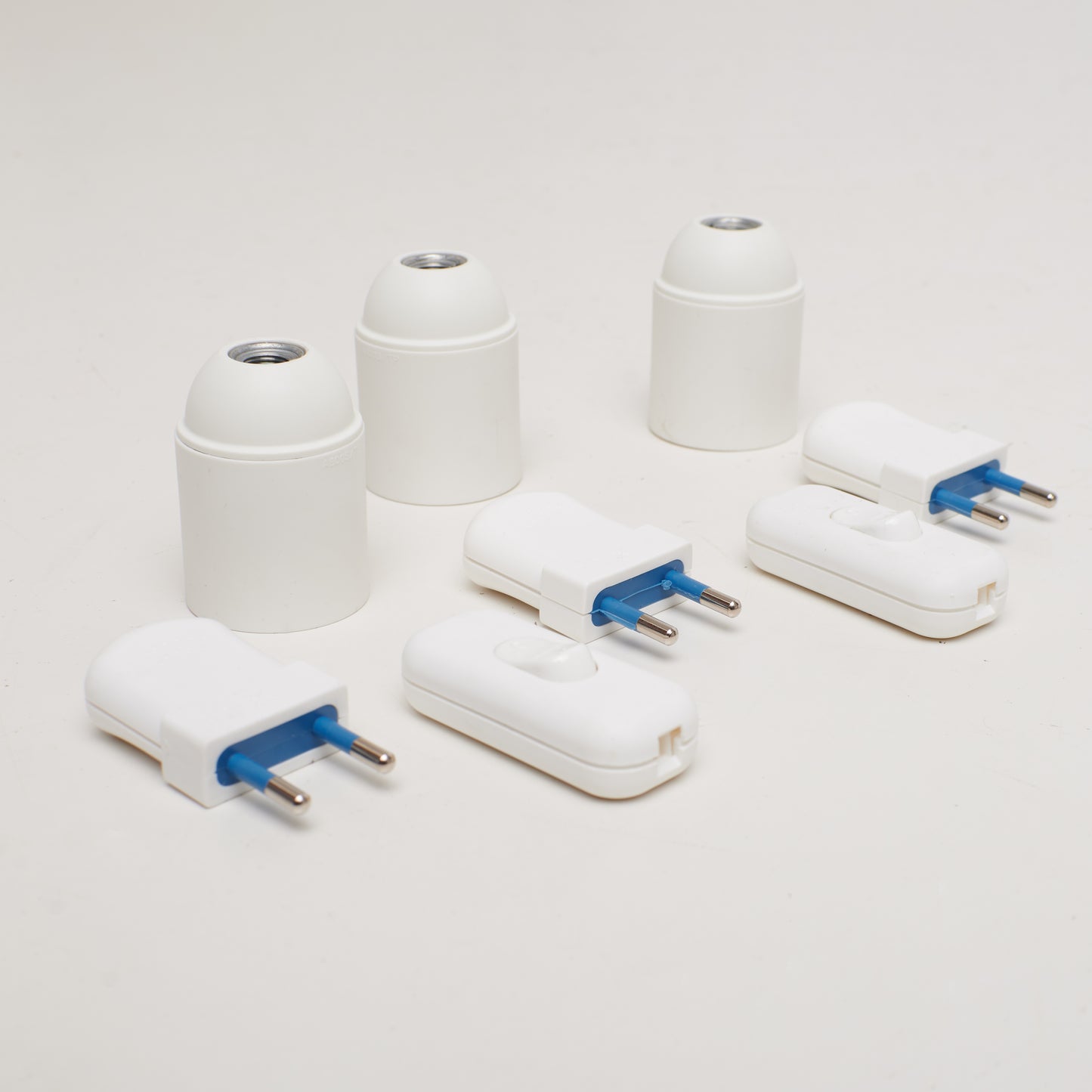 Pack: Soquete, Enchufe e Interruptor